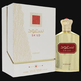 Asdaaf Sa'ud by Lattafa (Unisex) 3.4 oz Eau De Parfum Spray