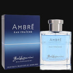 Baldessarini Ambre Eau Fraiche by Hugo Boss Cologne for Men 3 oz Eau De Toilette Spray
