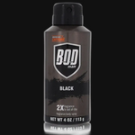 Bod Man Black by Parfums De Coeur Cologne for Men 4 oz Body Spray