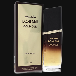 Gold Oud by Lomani Cologne for Men 3.3 oz Eau De Parfum Spray