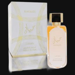Hayaati Gold Elixir by Lattafa (Unisex) 3.4 oz Eau De Parfum Spray