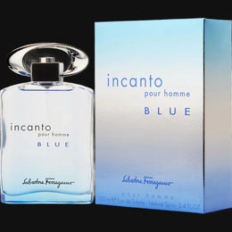 Incanto Blue by Salvatore Ferragamo Cologne for Men 3.4 oz Eau De Toilette Spray