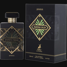 Infini Oud Joyous by Maison Alhambra (Unisex) 3.4 oz Eau De Parfum Spray