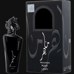 Maahir Black Edition by Lattafa (Unisex) 3.4 oz Eau De Parfum Spray