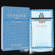 Man Eau Fraiche by Versace Cologne for Men 6.7 oz Eau Fraiche Eau De Toilette Spray (Blue)