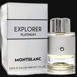 Montblanc Explorer Platinum by Mont Blanc Cologne for Men 2 oz Eau De Parfum Spray