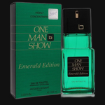 One Man Show Emerald by Jacques Bogart Cologne for Men 3.4 oz Eau De Toilette Spray