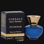 Pour Femme Dylan Blue by Versace Perfume for Women 5 mL Mini Eau De Parfum