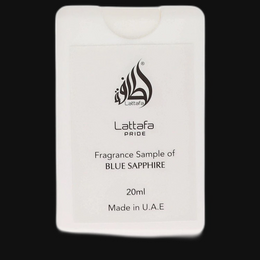 Pride Blue Sapphire by Lattafa (Unisex) 20 mL Eau De Parfum Spray (Tester)