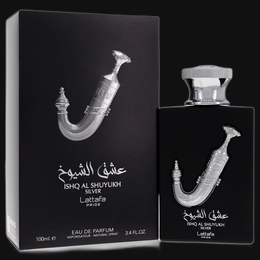 Pride Ishq Al Shuyukh Silver by Lattafa (Unisex) 3.4 oz Eau De Parfum Spray