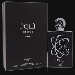 Pride Tharwah Silver by Lattafa Cologne for Men 3.4 oz Eau De Parfum Spray