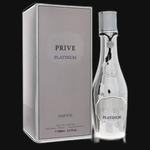 Prive Platinum by Riiffs Cologne for Men 3.4 oz Eau De Parfum Spray