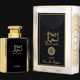 Rouat Ajial by Lattafa (Unisex) 3.4 oz Eau De Parfum Spray