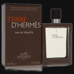 Terre D'hermes by Hermes Cologne for Men 1 oz Eau De Toilette Spray Spray (Refillable)