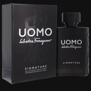 Uomo Signature by Salvatore Ferragamo Cologne for Men 3.4 oz Eau De Parfum Spray