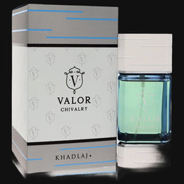 Valor Chivalry by Khadlaj Cologne for Men 3.4 oz Eau De Parfum Spray