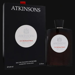 24 Old Bond Street Triple Extract Concentree by Atkinsons Cologne for Men 3.3 oz Eau De Cologne Concentree Spray