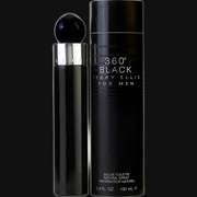 360 Black by Perry Ellis Cologne for Men 3.4 oz Eau De Toilette Spray