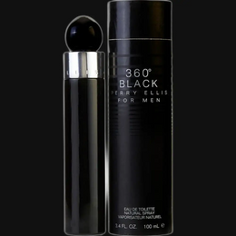 360 Black by Perry Ellis Cologne for Men 3.4 oz Eau De Toilette Spray