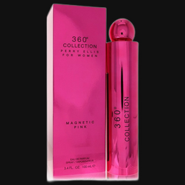360 Collection Magnetic Pink by Perry Ellis Perfume for Women 3.4 oz Eau De Parfum Spray