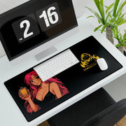 Alfombrilla de escritorio Anime Waifu, alfombrilla para juegos, teclado y ratón, regalo perfecto para jugadores e influencers.