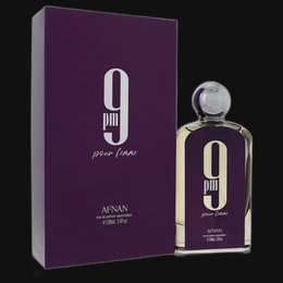 9pm Pour Femme by Afnan Perfume for Women 3.4 oz Eau De Parfum Spray