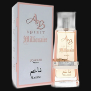 Ab Spirit Millionaire Naeim by Lomani Perfume for Women 3.3 oz Eau De Parfum Spray