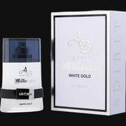 Ab Spirit Millionaire White Gold by Lomani Cologne for Men 3.3 oz Eau De Parfum Spray