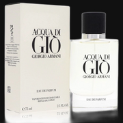 Acqua Di Gio by Giorgio Armani Cologne for Men 2.5 oz Eau De Parfum Spray (Refillable)
