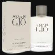 Acqua Di Gio by Giorgio Armani Cologne for Men 3.4 oz Eau De Toilette Spray (Refillable)