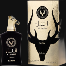 Al Noble Ameer by Lattafa (Unisex) 3.4 oz Eau De Parfum Spray