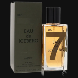 Amber by Iceberg Cologne for Men 3.4 oz Eau De Toilette Spray