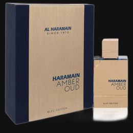 Amber Oud Bleu Edition by Al Haramain Cologne for Men 2.03 oz Eau De Parfum Spray