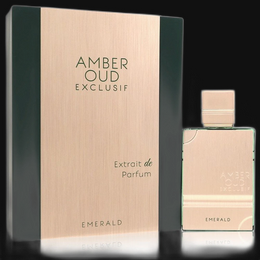 Amber Oud Exclusif Emerald by Al Haramain (Unisex) 2 oz Eau De Parfum Spray