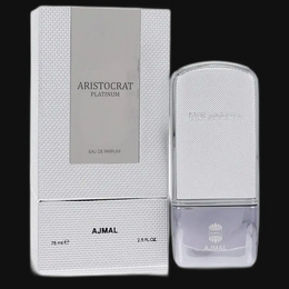 Aristocrat Platinum by Ajmal Cologne for Men 2.5 oz Eau De Parfum Spray