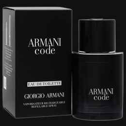 Armani Code by Giorgio Armani Cologne for Men 1.7 oz Eau De Toilette Spray (Refillable)
