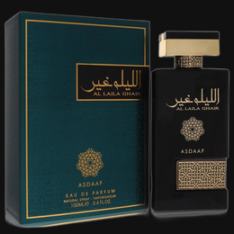 Asdaaf Al Laila Ghair by Lattafa (Unisex) 3.4 oz Eau De Parfum Spray