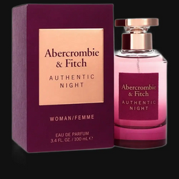 Authentic Night by Abercrombie & Fitch Perfume for Women 3.4 oz Eau De Parfum Spray