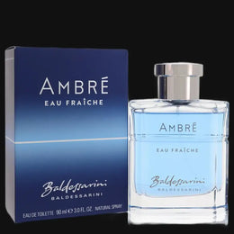 Baldessarini Ambre Eau Fraiche by Hugo Boss Cologne for Men 3 oz Eau De Toilette Spray