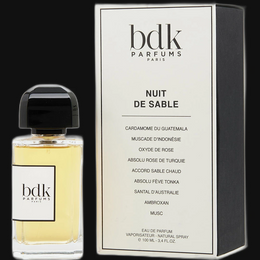 Bdk Nuit De Sable by Bdk Parfums (Unisex) 3.4 oz Eau De Parfum Spray