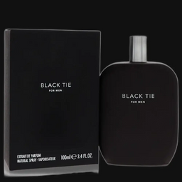 Black Tie by Fragrance One Cologne for Men 3.4 oz Extrait De Parfum Spray