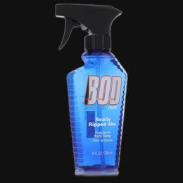 Bod Man Really Ripped Abs Fragrance by Parfums De Coeur Cologne for Men 8 oz Fragrance Body Spray