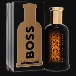Boss Bottled Elixir Intense by Hugo Boss Cologne for Men 3.4 oz Parfum Intense Spray