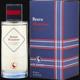 Bravo Monsieur by El Ganso Cologne for Men 4.2 oz Eau De Toilette Spray