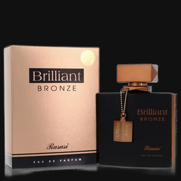 Brillant Bronze by Rasasi (Unisex) 3.3 oz Eau De Parfum Spray