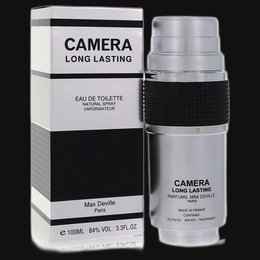 Camera Long Lasting by Max Deville Cologne for Men 3.4 oz Eau De Toilette Spray