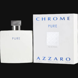 Chrome Pure by Azzaro Cologne for Men 3.4 oz Eau De Toilette Spray (Tester)