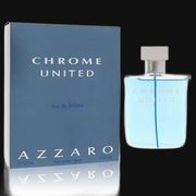 Chrome United by Azzaro Cologne for Men 3.4 oz Eau De Toilette Spray