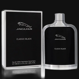 Classic Black by Jaguar Cologne for Men 3.4 oz Eau De Toilette Spray