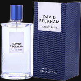 Classic Blue by David Beckham Cologne for Men 3.3 oz Eau De Toilette Spray
